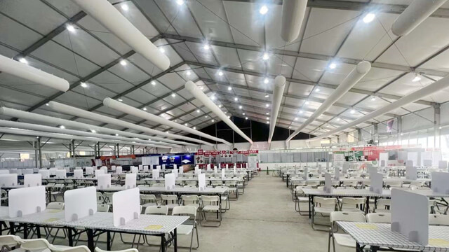 航展篷房休息廳空調冷氣供應