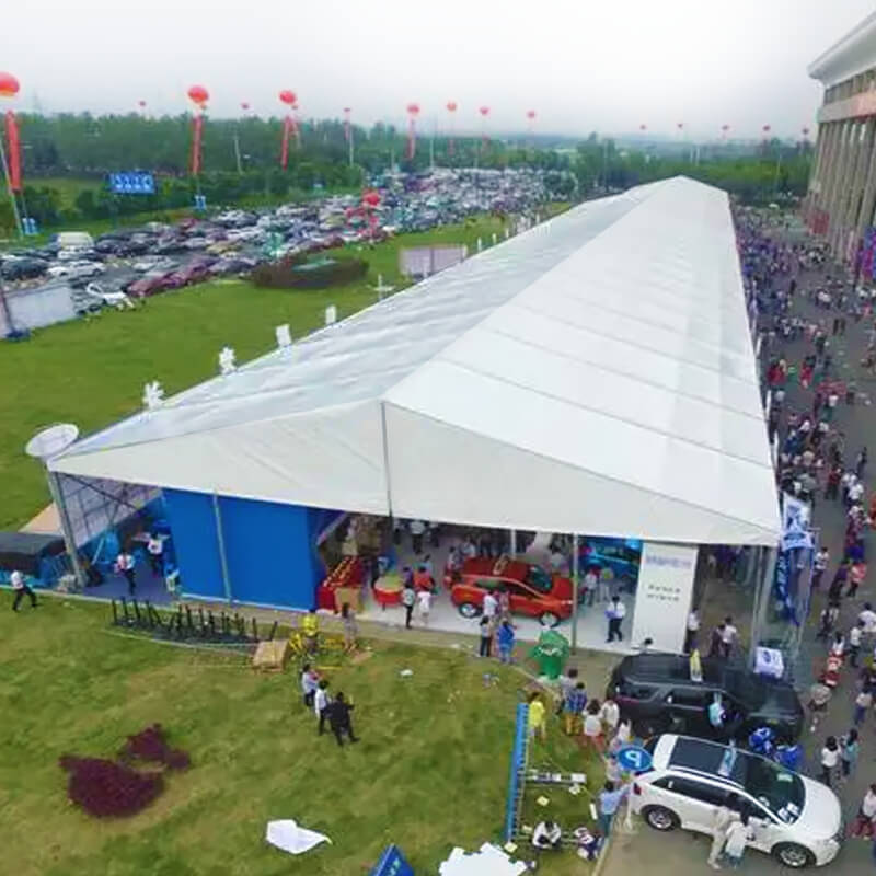 車展篷房鳥瞰圖