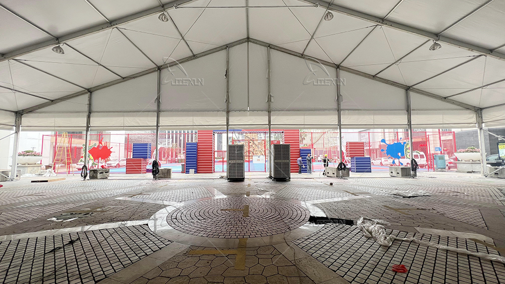 陶博會篷房空調租賃