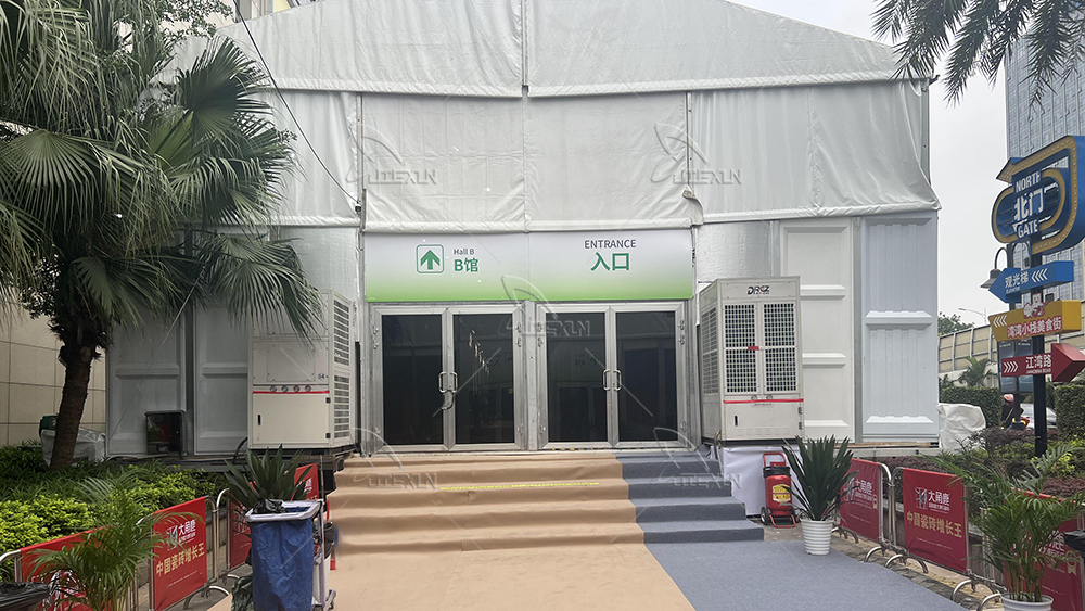 陶博會篷房空調租賃