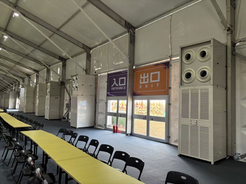 篷房移動空調出租設備