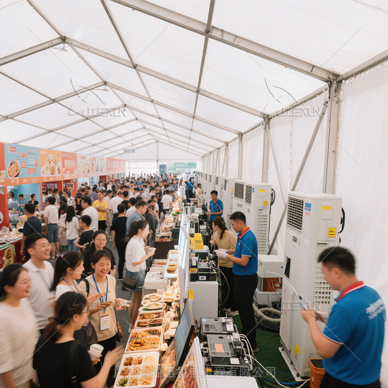 臨時篷房出租空調怎么租