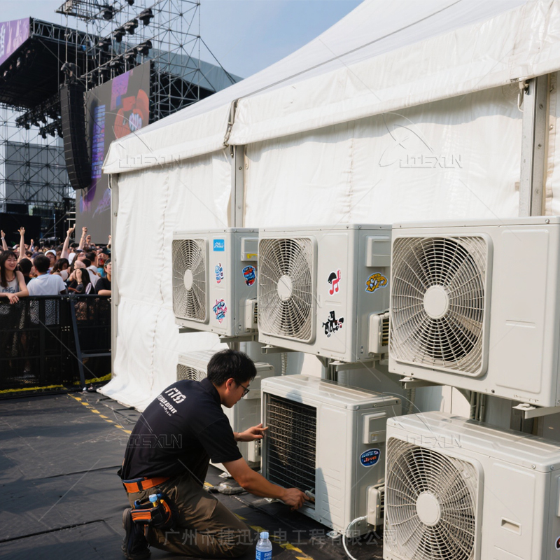 篷房空調(diào)出租與傳統(tǒng)空調(diào)出租,到底該怎么選?