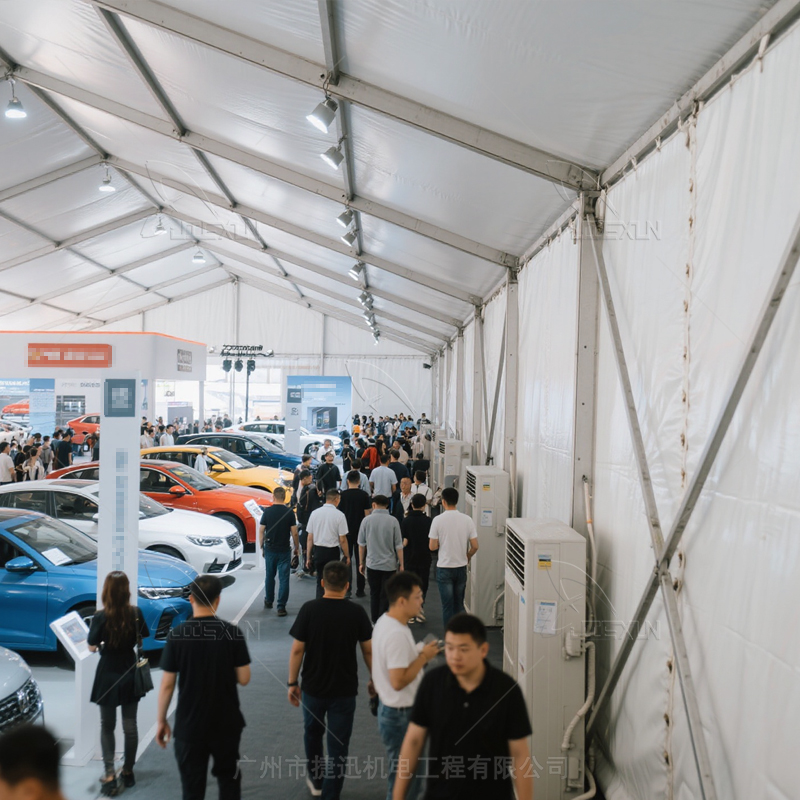 空調出租戶外臨時制冷中央空調租賃